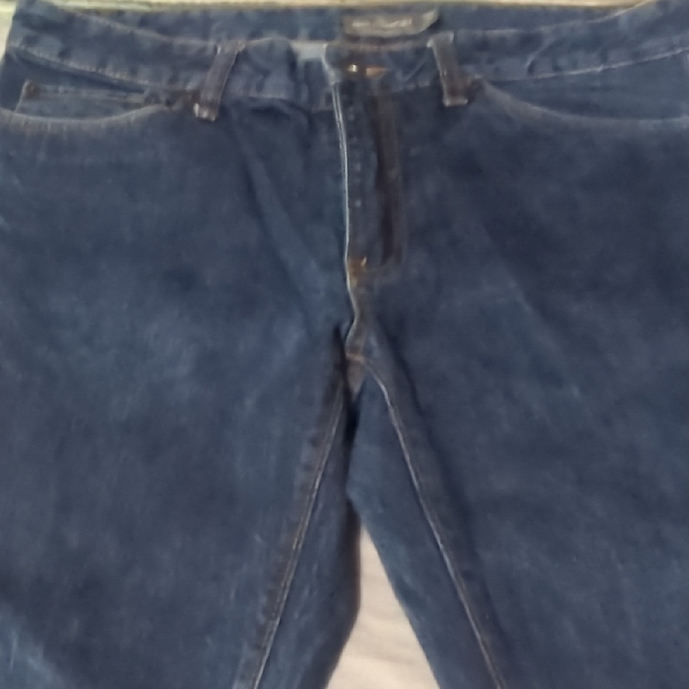 L.L. Bean Men's Slim Straight Jeans - Dark Blue